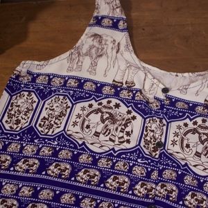 Blue Elephant - Crop Top
